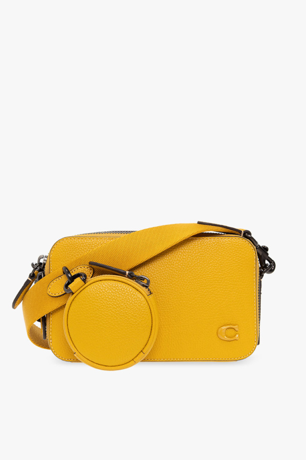 Coach yellow sling bag best sale